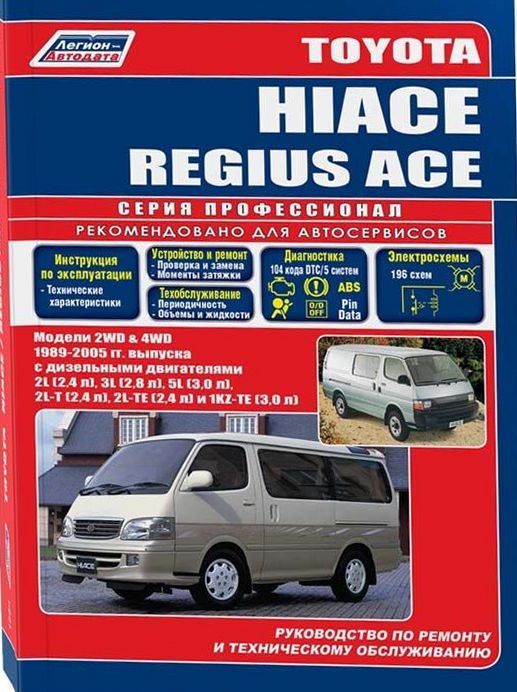Toyota Hi-Ace / Regius Ace (диз