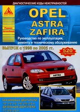 Opel Astra / Zafira с 1998-2000 гг