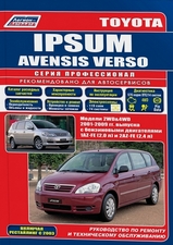 Toyota Ipsum / Avensis Verso с 2001 г